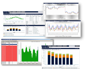 Electrical metering screen