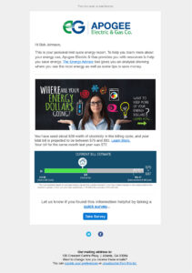 AEG Email Alert