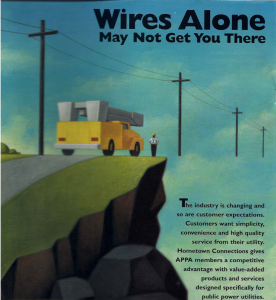 Wires Alone advertisement