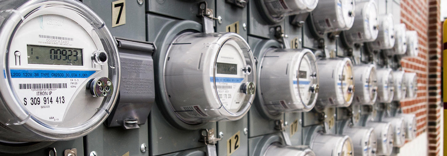 Electrical metering screen