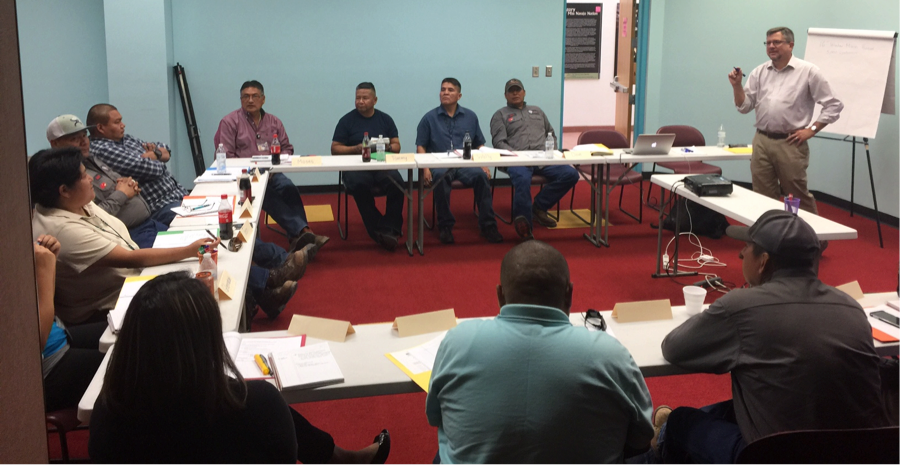 Tim Blodgett with Navajo Tribal Utility Authority